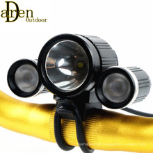 Impermeável 1800lm CREE Xm-L T6 LED Front Front Bicicleta Lâmpada Bike Tail Tocha